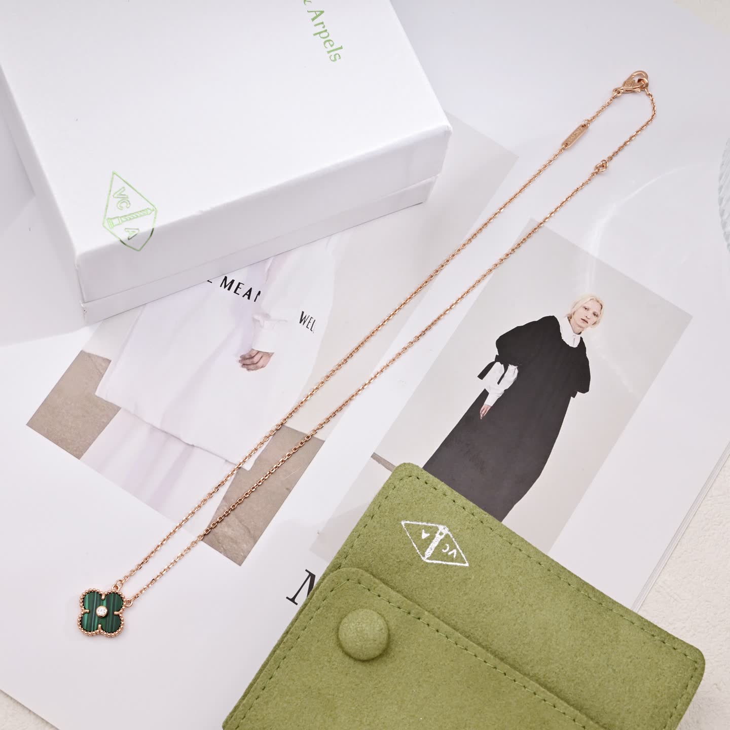 Van Cleef & Arpels Alhambra Gold Chain Necklaces